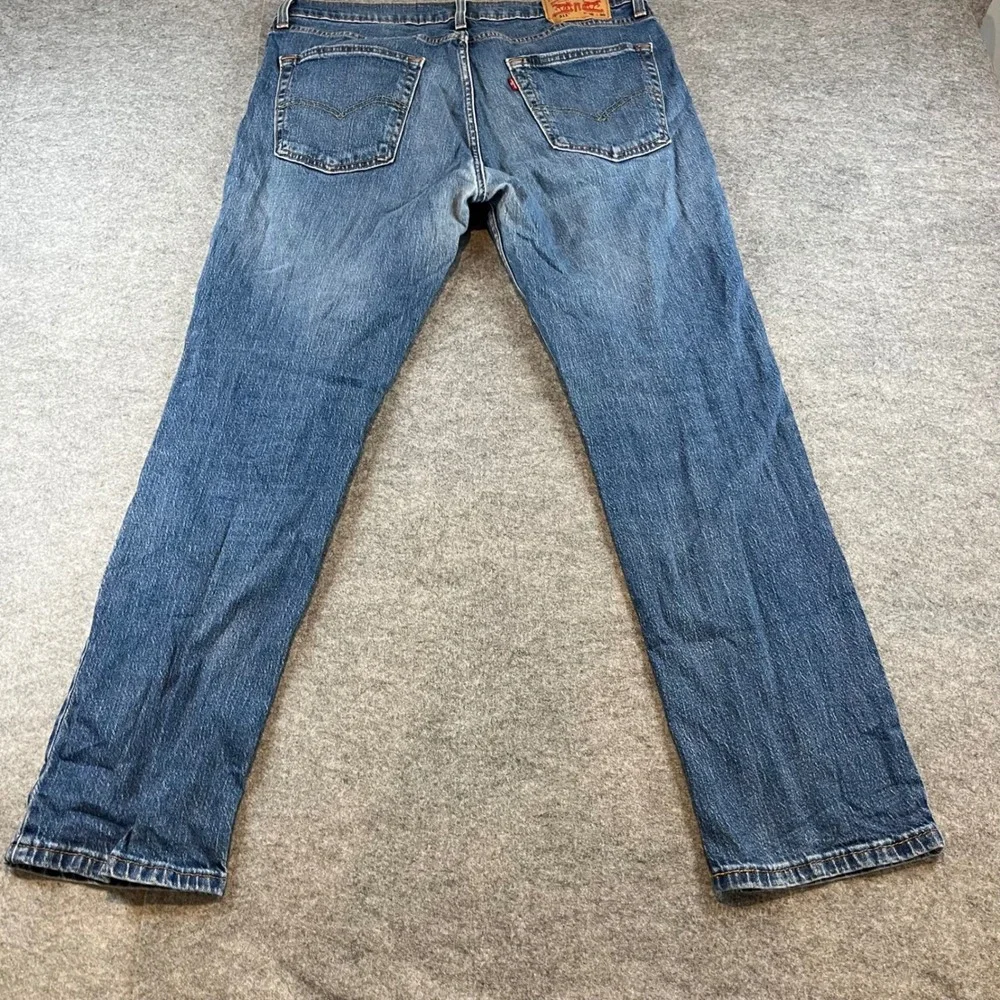 Levis Mens 511 Slim Fit Blue Denim Jeans Casual Streetwear‎ 36x30 Medium Wash
